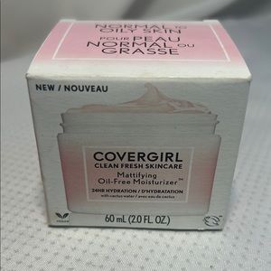 60ml Covergirl Clean Fresh Skincare Mattifying Oil-Free Moisturizer Cactus Water
